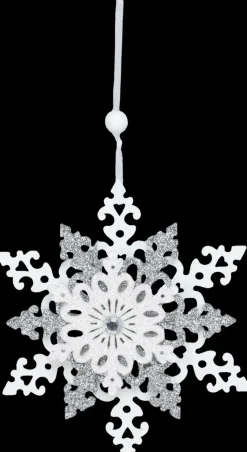 Carrefour Sesonkijuhlatarvikkeet>Kuusenkoriste Lumihiutale 12 Cm