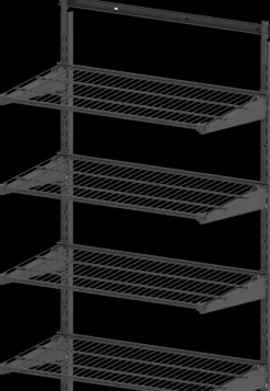 Lanka ja Muovi Säilytyskalusteet<Hyllyjarjestelma M600 8 Hyllya Lm 840