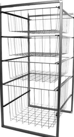 Lanka ja Muovi Säilytyskalusteet<Oy Koritelinesarja 500 Korkea 4 Korilla