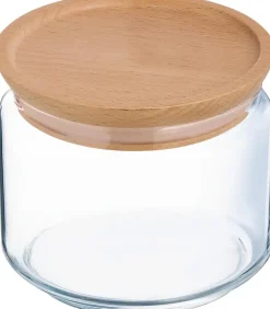 Luminarc Astiat>Lasipurkki Puukannella 0,5L