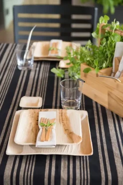 Maku Astiat></noscript>Palmunlehtilautanen 20X20 Cm 10 Kpl