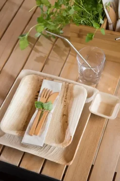 Maku Astiat></noscript>Palmunlehtilautanen 20X20 Cm 10 Kpl