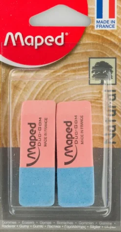 Maped Toimistotarvikkeet>Duo Gom Pyyhekumi 2Kpl