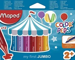 Maped Toimistotarvikkeet>Earlyage Vahaliitu Jumbo 12Kpl