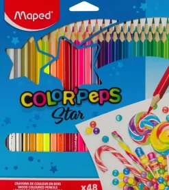 Maped Toimistotarvikkeet>Puuvarit 48Kpl