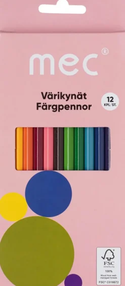 M.E.C Toimistotarvikkeet>Mec Varikynat 12 Kpl