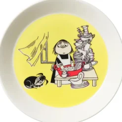Moomin Arabia Finland Astiat>Muumi Miisa Lautanen 19 Cm Keltainen