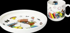 Moomin Arabia Finland Astiat>Moomin Arabia Muumi Muumipeikko Lastenastiasto 2-Osainen