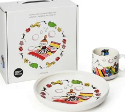 Moomin Arabia Finland Astiat>Moomin Arabia Muumi Pikku Myy Lastenastiasto 2-Osainen