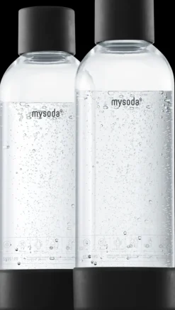 MySoda Vesi Ja Juomat<Black 1L Juomapullo 2-Pack