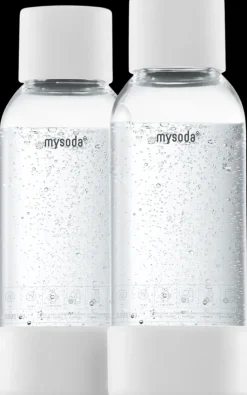 MySoda Vesi Ja Juomat<White 0.5L Juomapullo 2-Pack