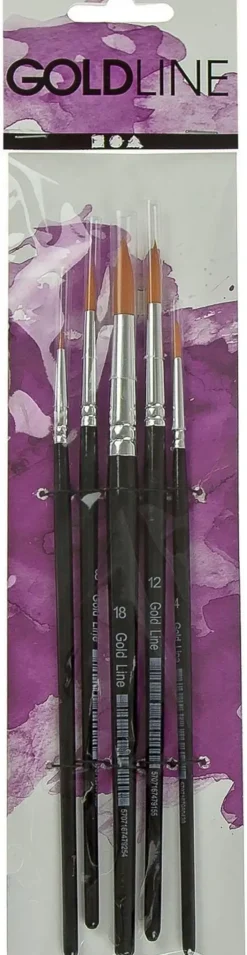 Nellen Askartelutarvikkeet<Gold Line Nylonsiveltimet 5Kpl