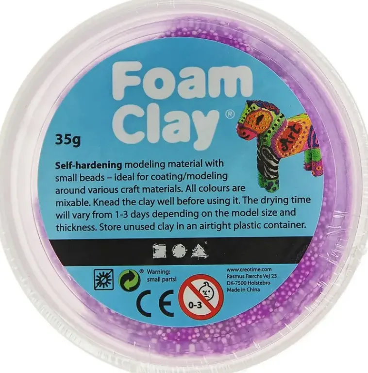 Nellen Askartelutarvikkeet>Helmimassa 35G Neonliila