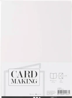 Nellen Askartelutarvikkeet<Korttipohja Ja Kirjekuoripakkaus 50Kpl