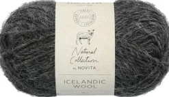 Novita Käsityötarvikkeet>Icelandic Wool 50G Grafiitti 044
