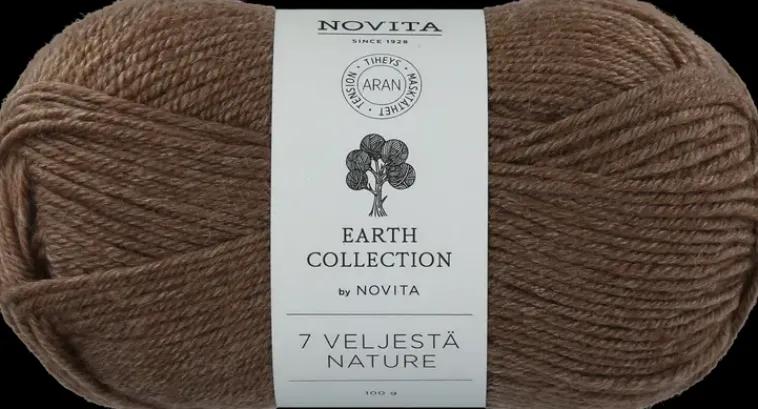 Novita Käsityötarvikkeet>Lanka 7 Veljesta Nature 100G 068