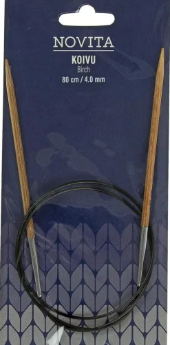 Novita Käsityötarvikkeet>Pyoropuikko Koivu 80Cm - 4Mm