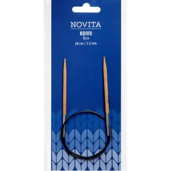 Novita Käsityötarvikkeet>Pyoropuikko Koivu 40Cm 3.5Mm