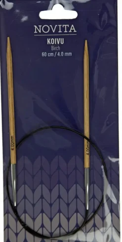 Novita Käsityötarvikkeet>Pyoropuikko Koivu 60Cm - 4Mm