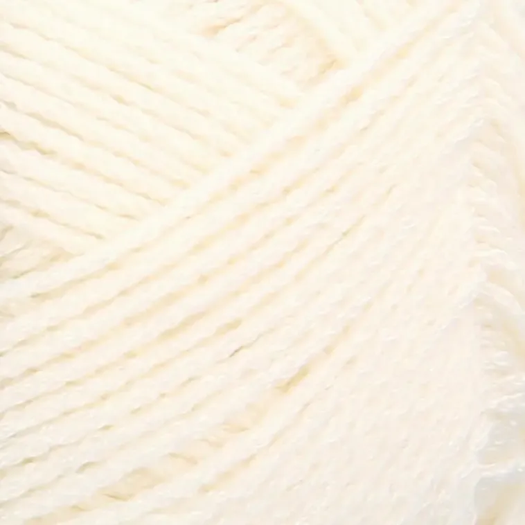 Novita Käsityötarvikkeet>Woolly Wood 100G 010 Luonnonvalkoinen