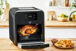 OBH Nordica Kypsentäminen<Easy Fry Oven & Grill 9 In1 -Air Fyer/Miniuuni/Grilli