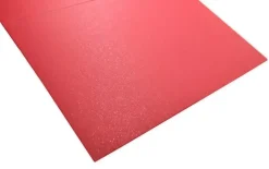 J.K. Primeco Askartelutarvikkeet<2-Os.Korttipohja Kimalle Punainen 10Kpl