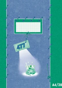 Paperipiste Paperitarvikkeet>Kouluvihko A4/20 7X7Mm