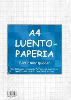 Paperipiste Paperitarvikkeet>Luentopaperi A4/100