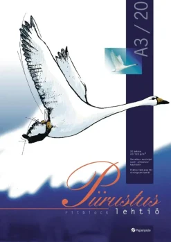 Paperipiste Paperitarvikkeet>Piirustuslehtio A3/16