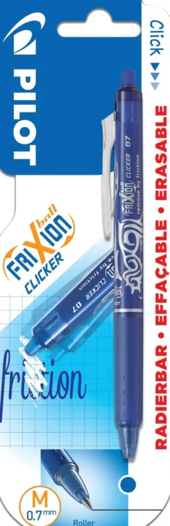 Pilot Toimistotarvikkeet>Kuulakyna 0,7 Frixion Clicker Sininen
