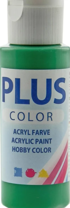 Plus Color Askartelutarvikkeet>Askartelumaali 60 Ml Vihrea
