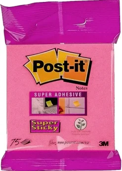 Post-it Paperitarvikkeet>Super Sticky Viestilaput, Varilajitelma, 76X76Mm, 6820-Ss3 Piikkipakkaus