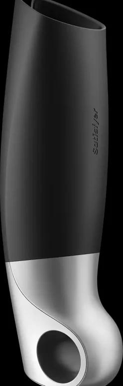 Satisfyer Seksivalineet<Power Masturbator Musta / Hopea