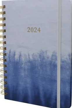 NNX Kalenterit></noscript>Poytakalenteri A5 Kierresidottu, Sininen