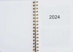 NNX Kalenterit></noscript>Poytakalenteri A5 Kierresidottu, Sininen