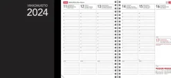 CC Kalenterit Kalenterit>Poytakalenteri Viikkomuistio-Vuosipaketti 2024