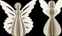 NNX Sesonkijuhlatarvikkeet>Poytakoriste Puuenkeli 13,5 Cm, Erilaisia