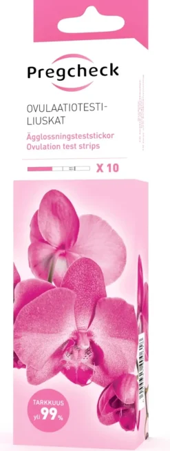 Pregcheck Muut Kauneuden- Ja Terveydenhoitolaitteet<Ovulaatiotestiliuskat 10Kpl