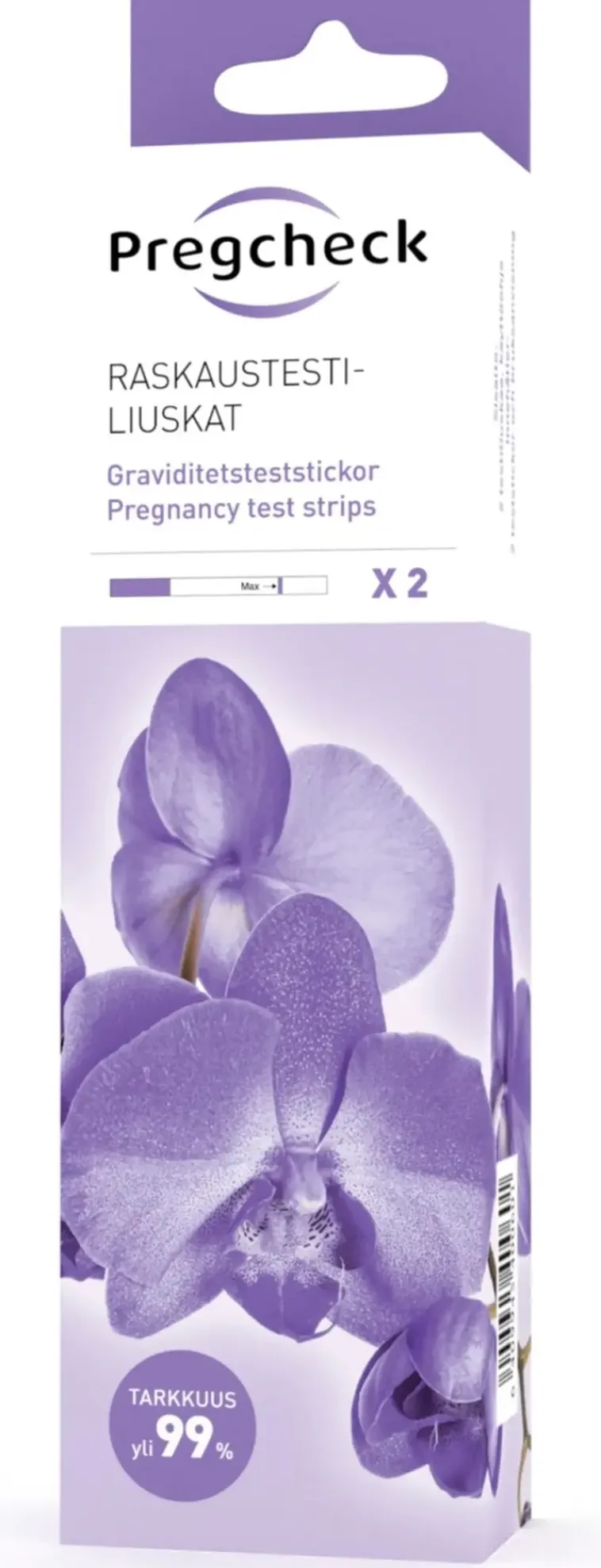 Pregcheck Muut Kauneuden- Ja Terveydenhoitolaitteet<Raskaustestiliuskat 2Kpl