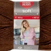 Red Heart Käsityötarvikkeet>Prym Neulelanka Soft Akryyli 100G Ruskea