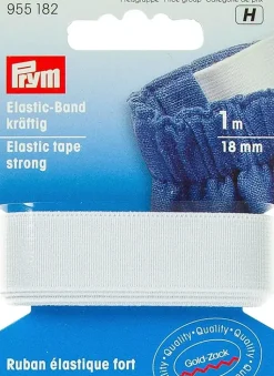 Prym Käsityötarvikkeet>Resorikuminauha 18Mm 1M Valkoinen