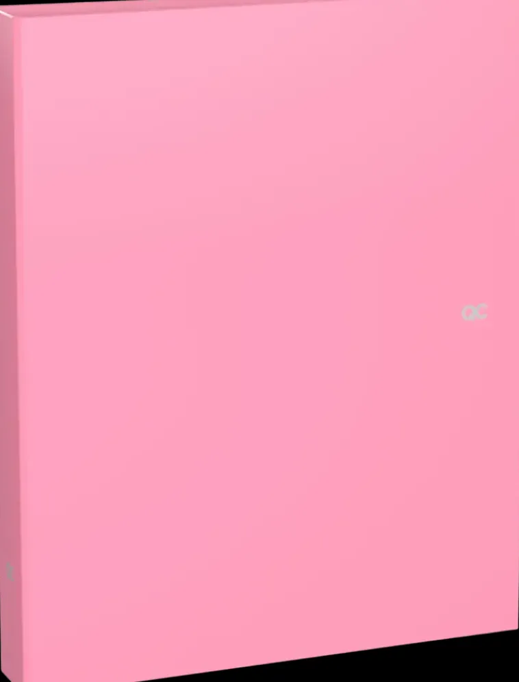 Quattro Color Paperitarvikkeet>Rengaskansio A4 Roosa