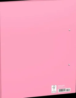 Quattro Color Paperitarvikkeet>Rengaskansio A4 Roosa