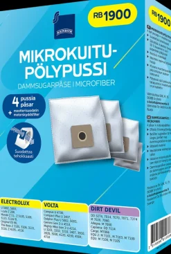 Rainbow Imurit Ja Tarvikkeet<Polypussi Rb1900 4Kpl + Moottorisuodatin