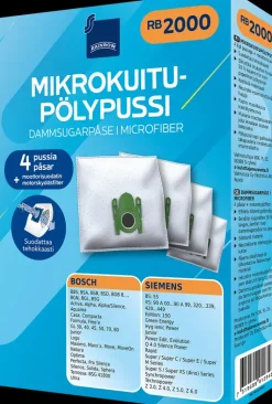 Rainbow Imurit Ja Tarvikkeet<Polypussi Rb2000 4Kpl + Moottorisuodatin