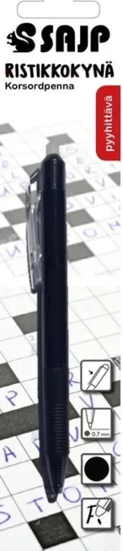 Sajp Toimistotarvikkeet>Ristikkokyna 0,7 Mm 1 Kpl Musta