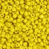 Ei merkkiä Askartelutarvikkeet>Rocaille-Siemenhelmet, Keltainen, Halk. 3 Mm, Koko 8/0 , Aukon Koko 0,6-1,0 Mm, 25 G/ 1 Pkk