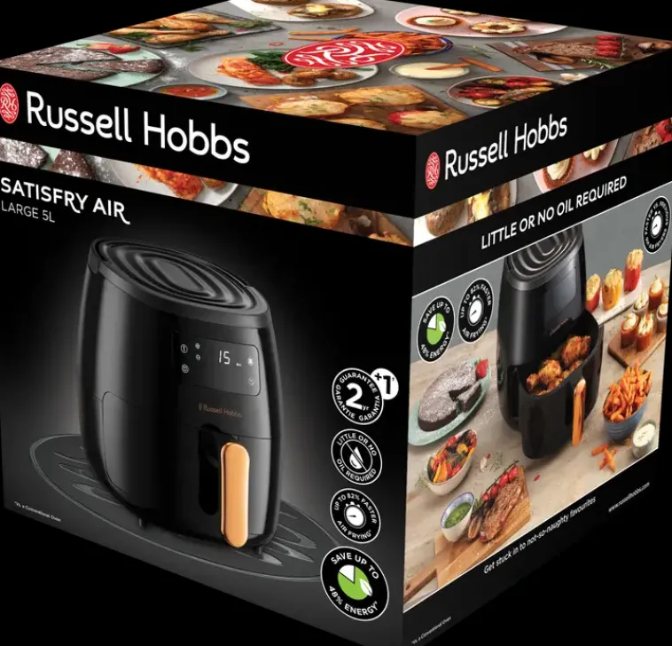 Russell Hobbs Kypsentäminen<Airfryer Satisfry Air Large 5L