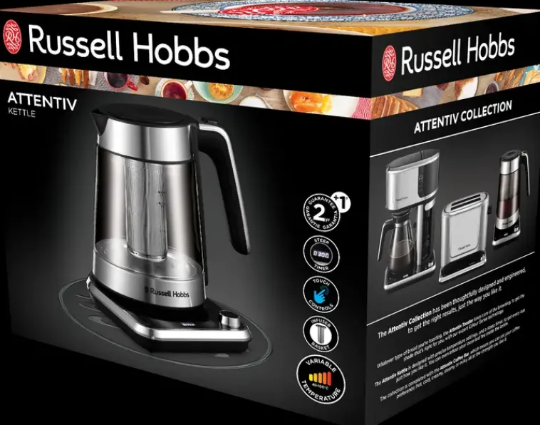 Russell Hobbs Kahvi Ja Tee<Vedenkeitin Attentiv