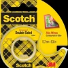 3M Toimistotarvikkeet>Scotch® Kaksipuolinen Teippi 136D Uk-Noeu, 12,7 Mm X 6,3 M